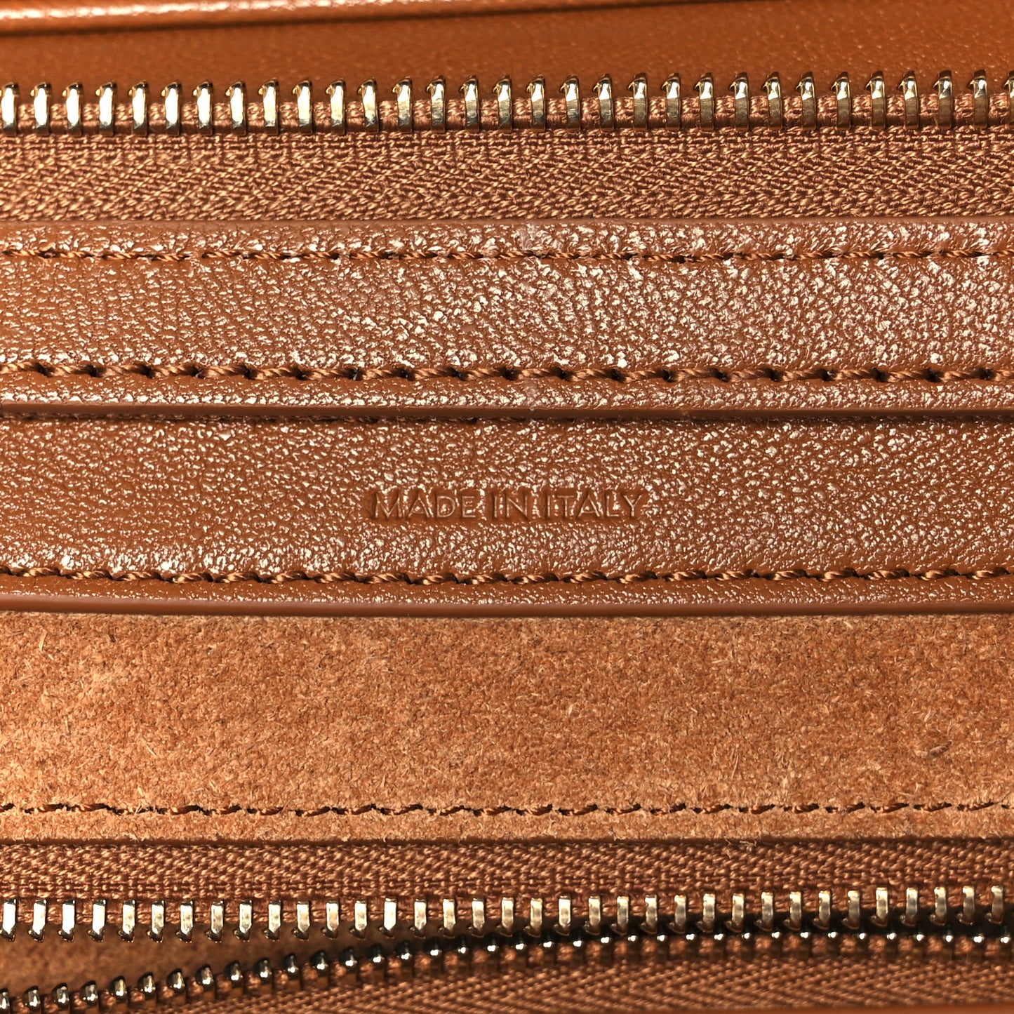 Supple Shiny Lambskin Little New Luggage Soft Tan
