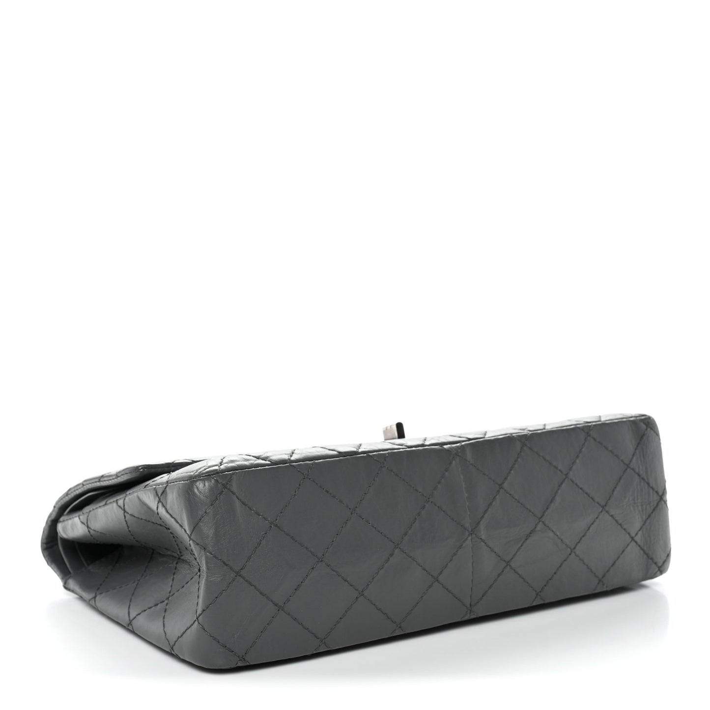 Aged Calfskin Quilted 2.55 Reissue 226 Flap Grey