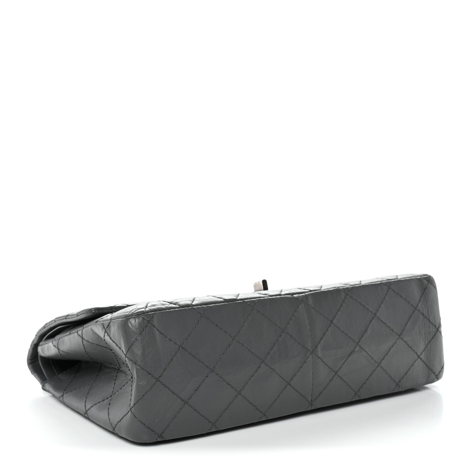 Chanel Aged Calfskin Quilted 2.55 Reissue 226 Flap Grey 4 of 11