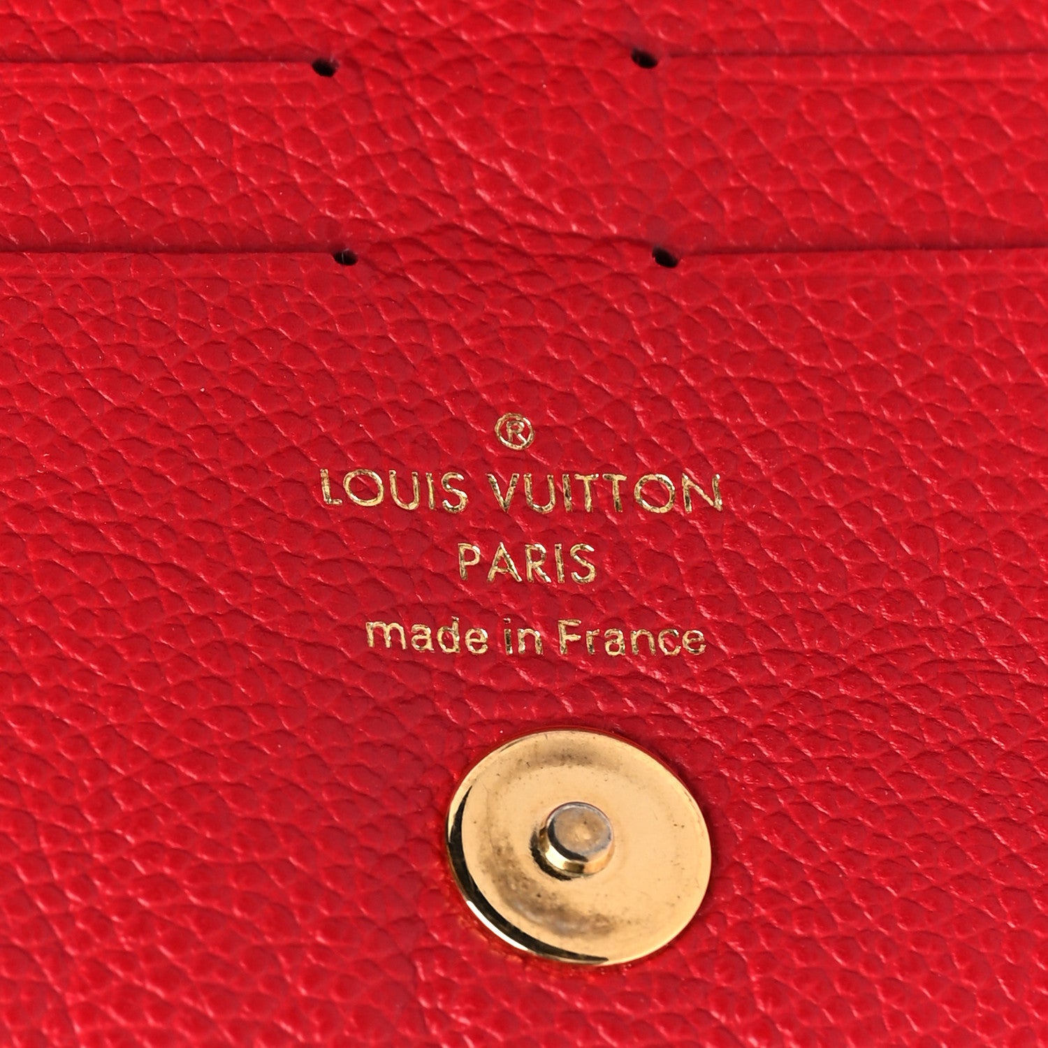 Louis Vuitton Empreinte Adele Wallet Cherry 6 of 8