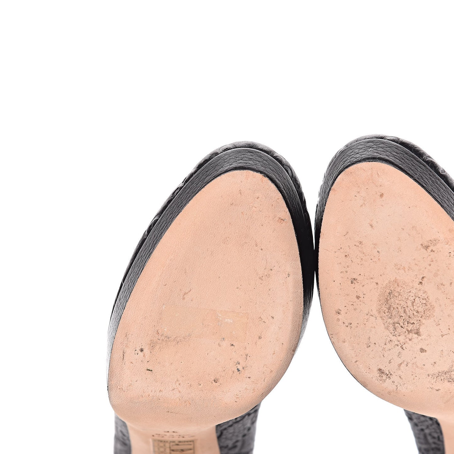Guccissima Heels 35 Black