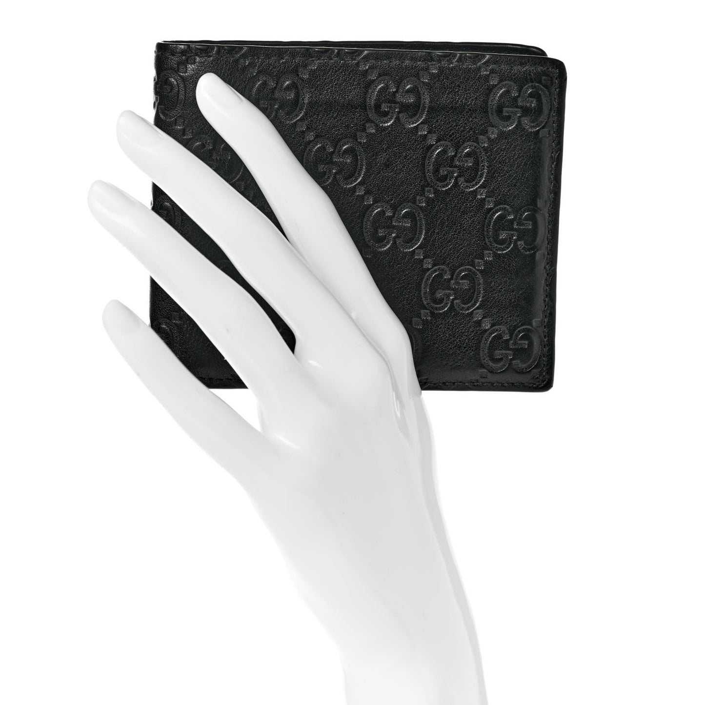 Guccissima Bi-Fold Wallet Black