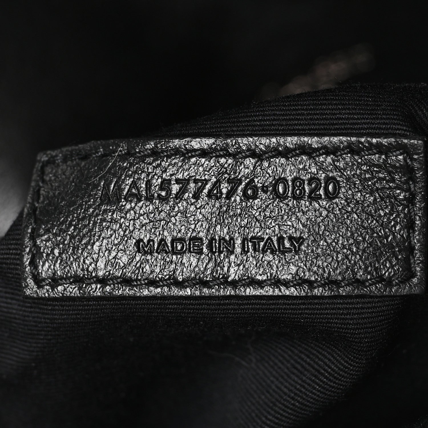 Saint Laurent Lambskin Quilted Small Loulou Puffer Monogram Chain Satchel Black 7 of 7