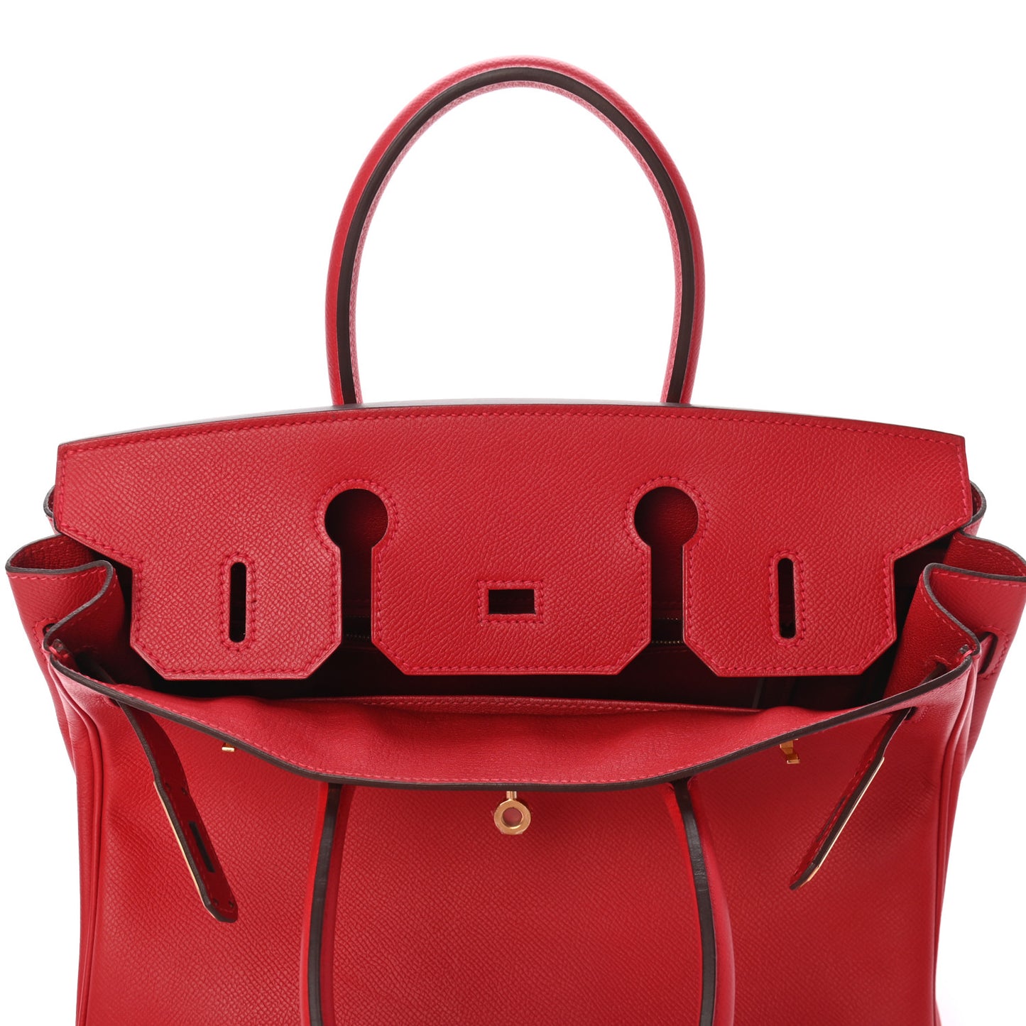 Epsom Birkin 30 Rouge Casaque