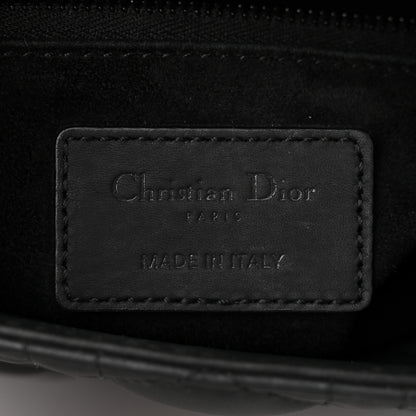 Christian Dior Ultra Matte Calfskin Cannage Small My ABCDior Lady Dior Black 6 of 17