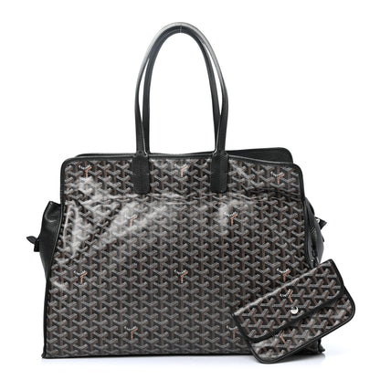 Goyard Goyardine Sac Hardy Pet Carrier GM Black 1 of 4