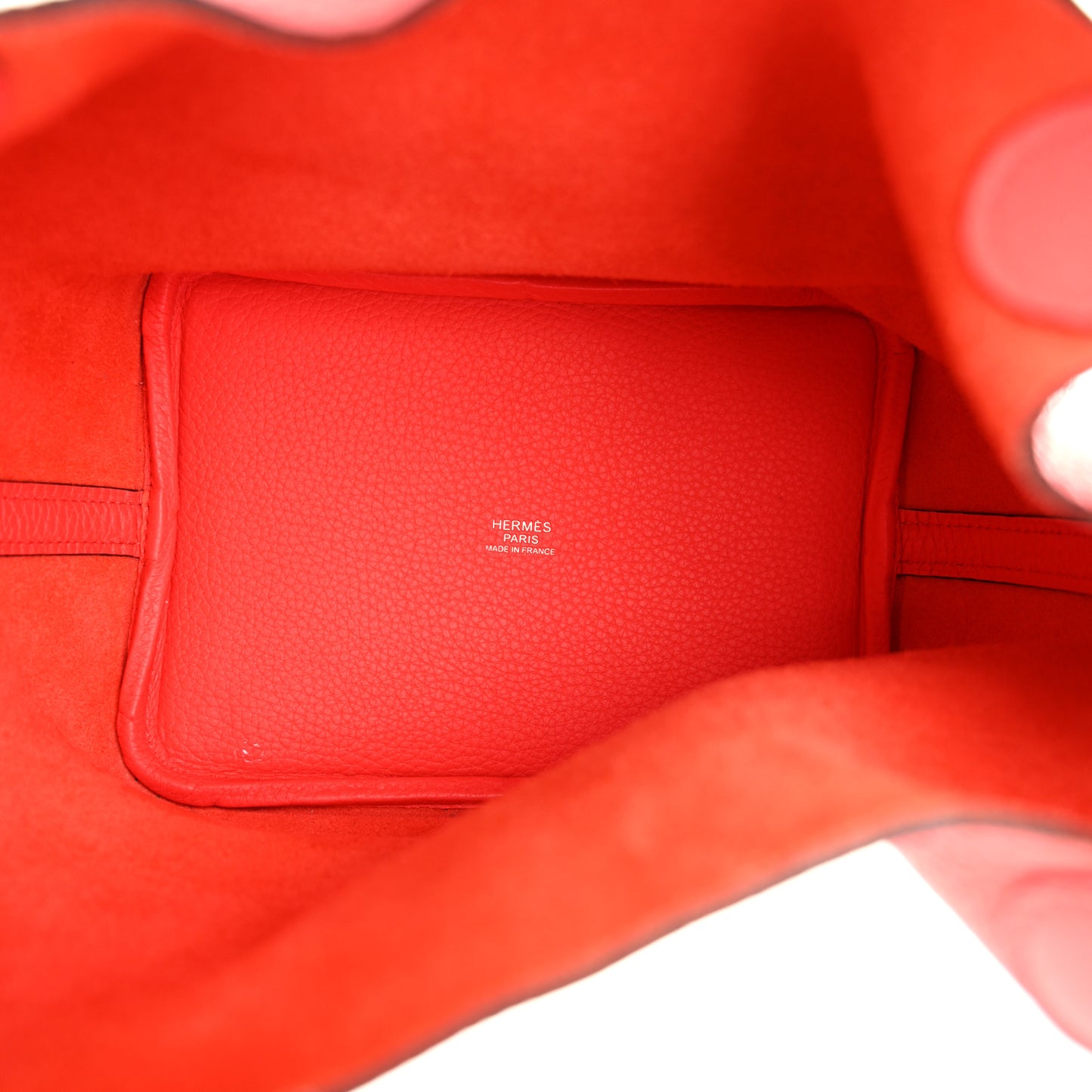 Taurillon Clemence Picotin Lock 18 PM Rose Texas