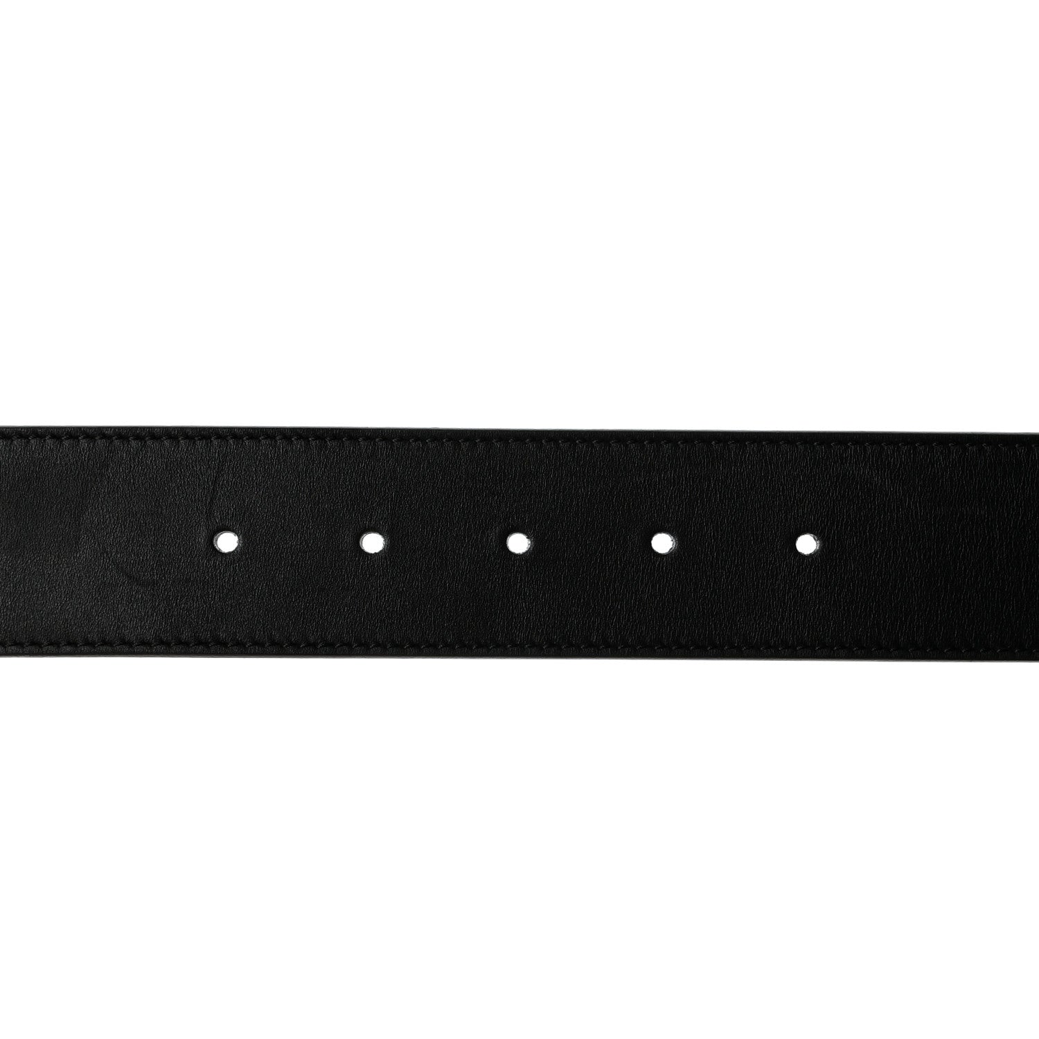 Gucci Calfskin Double G 40mm Belt 75 30 Black 5 of 5