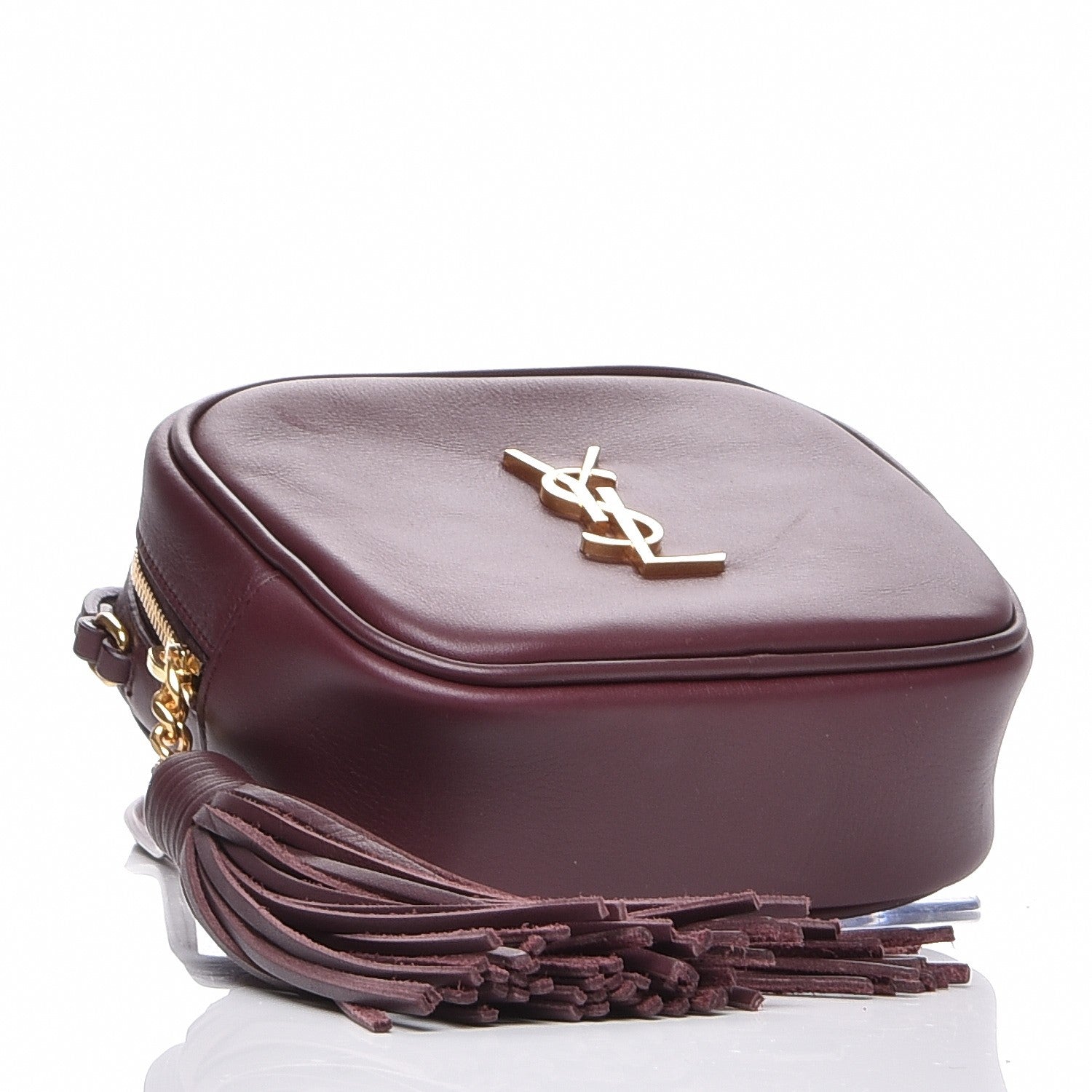 Saint Laurent Nappa Monogram Blogger Bag Amaranto 4 of 7