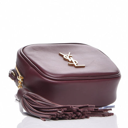 Saint Laurent Nappa Monogram Blogger Bag Amaranto 4 of 7