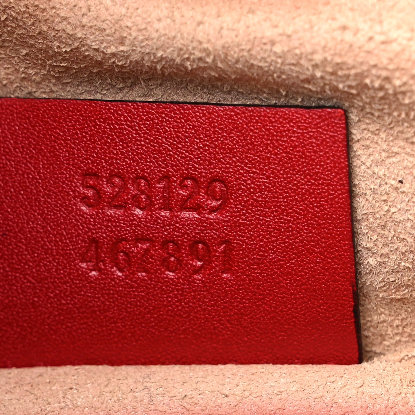 Calfskin Matelasse GG Marmont Flap Backpack Hibiscus Red