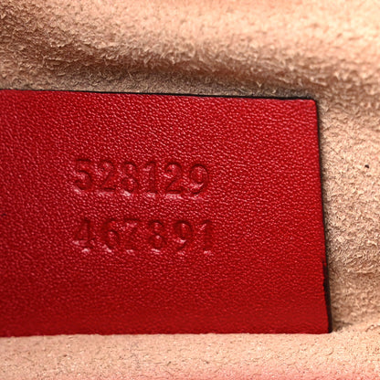 Gucci Calfskin Matelasse GG Marmont Flap Backpack Hibiscus Red 7 of 10