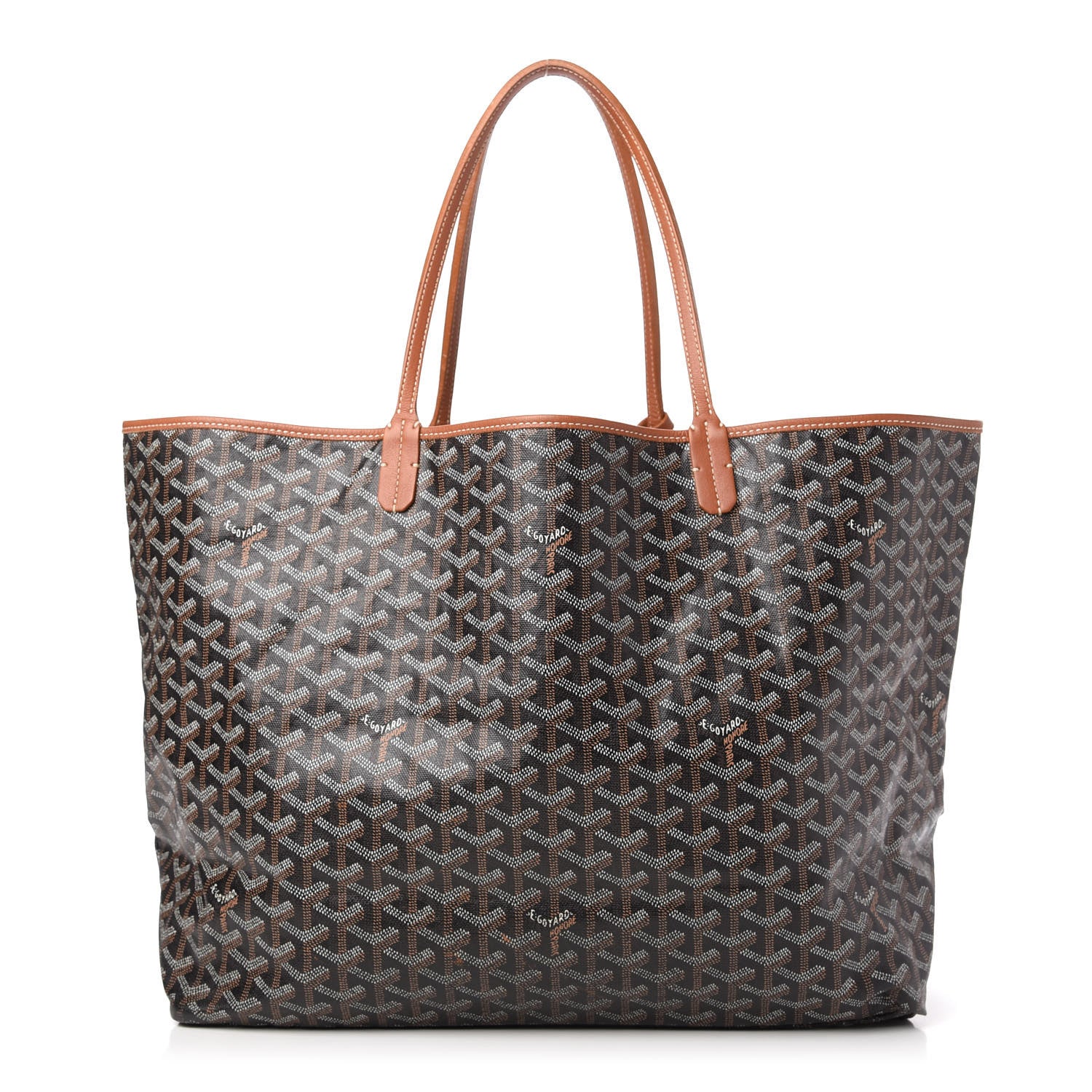 Goyard Goyardine Saint Louis GM Black Gold 1 of 10