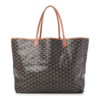 Goyard Goyardine Saint Louis GM Black Gold 1 of 10