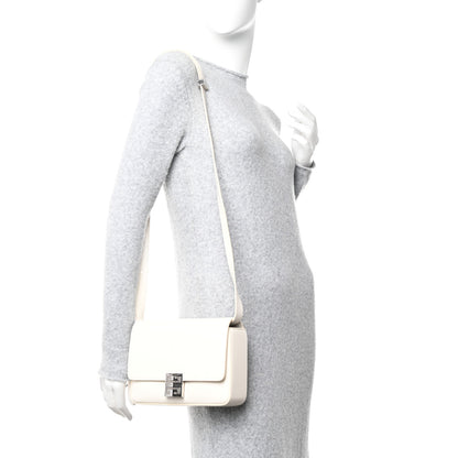 Givenchy Box Calfskin Medium 4G Shoulder Bag Ivory 2 of 17