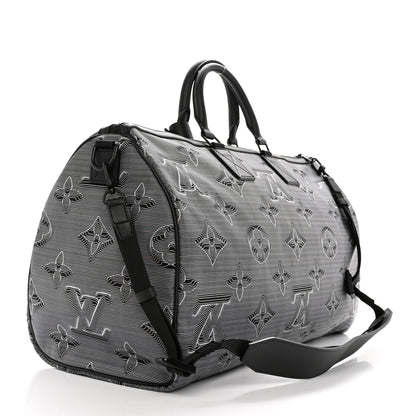 Louis Vuitton Monogram 2054 3D Reversible Keepall Bandouliere 50 Multicolor 3 of 13