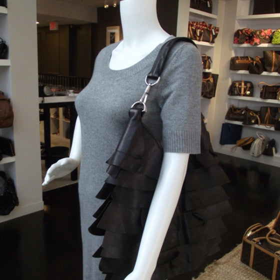 Leather Saint Tropez Black