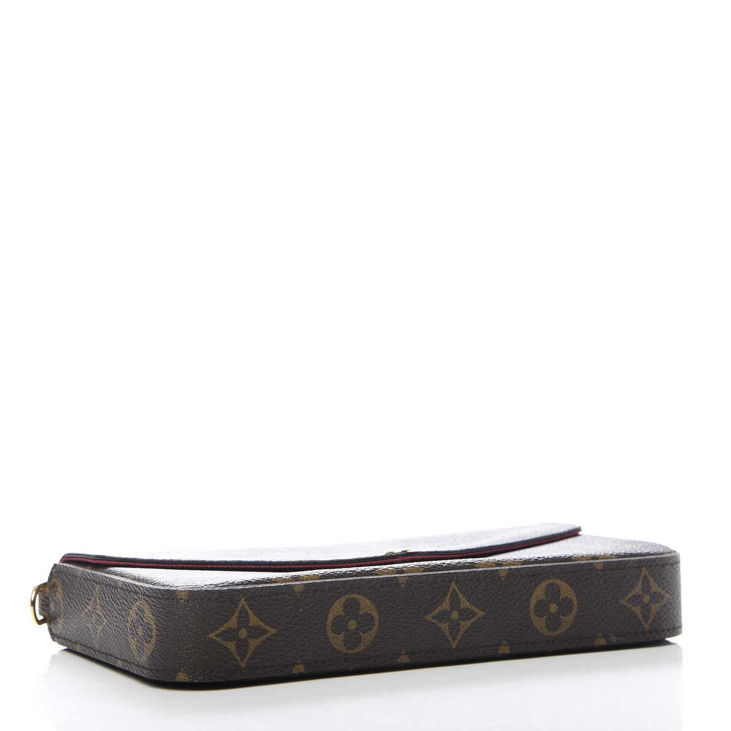 Monogram Pochette Felicie Chain Wallet Fuchsia