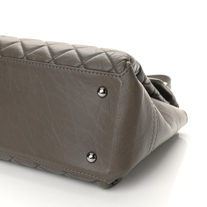 Chanel Aged Calfskin Medium Lady Pearly Flap Grey 10 of 10