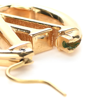 Louis Vuitton Metal Small Louise Hoop Earrings Gold 5 of 6