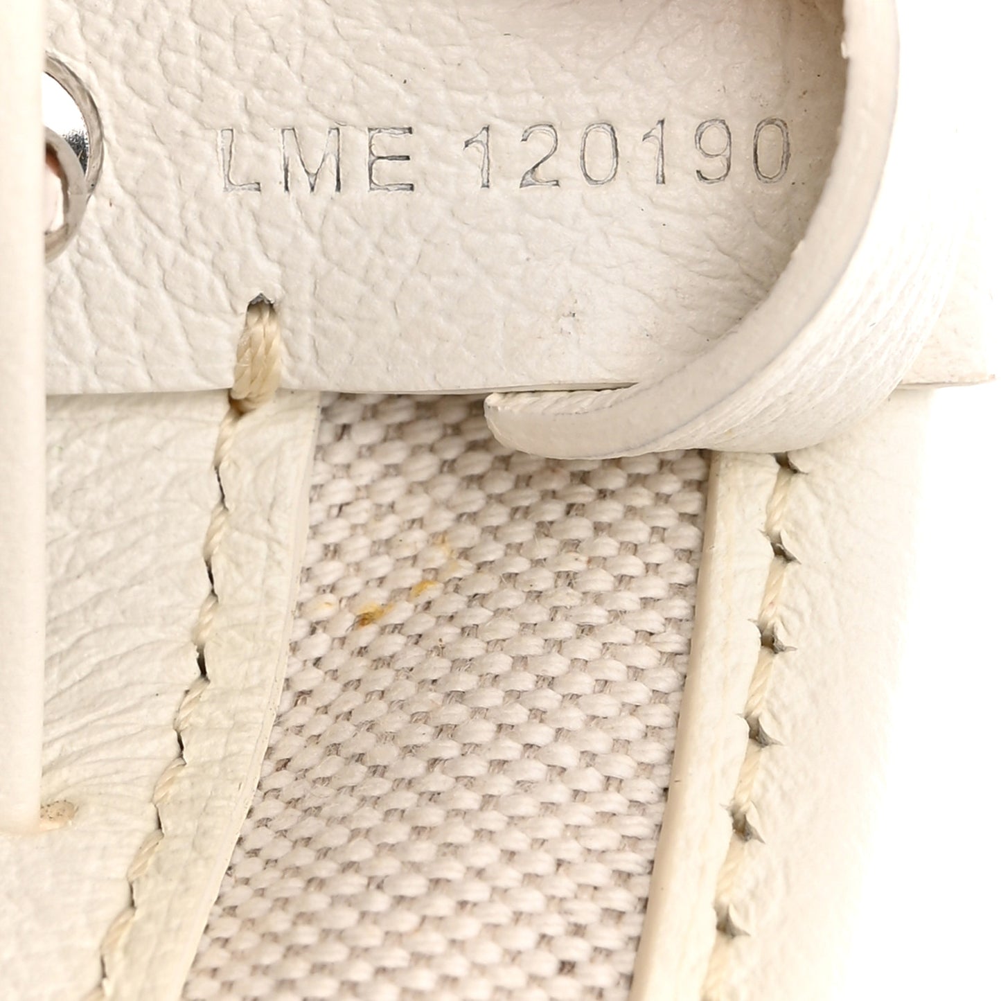 Goyardine Petit Flot Bucket Bag PM White