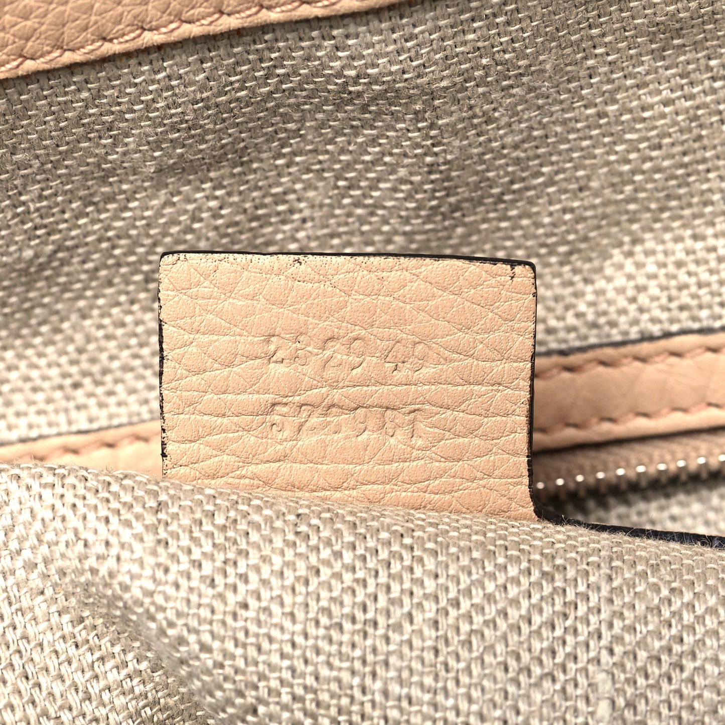 Monogram Large Icon Bit Hobo Tan