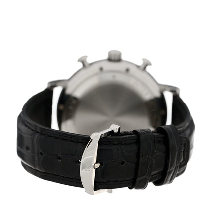 IWC Stainless Steel Alligator 42mm Portofino Chronograph Automatic Watch White IW391027 3 of 5