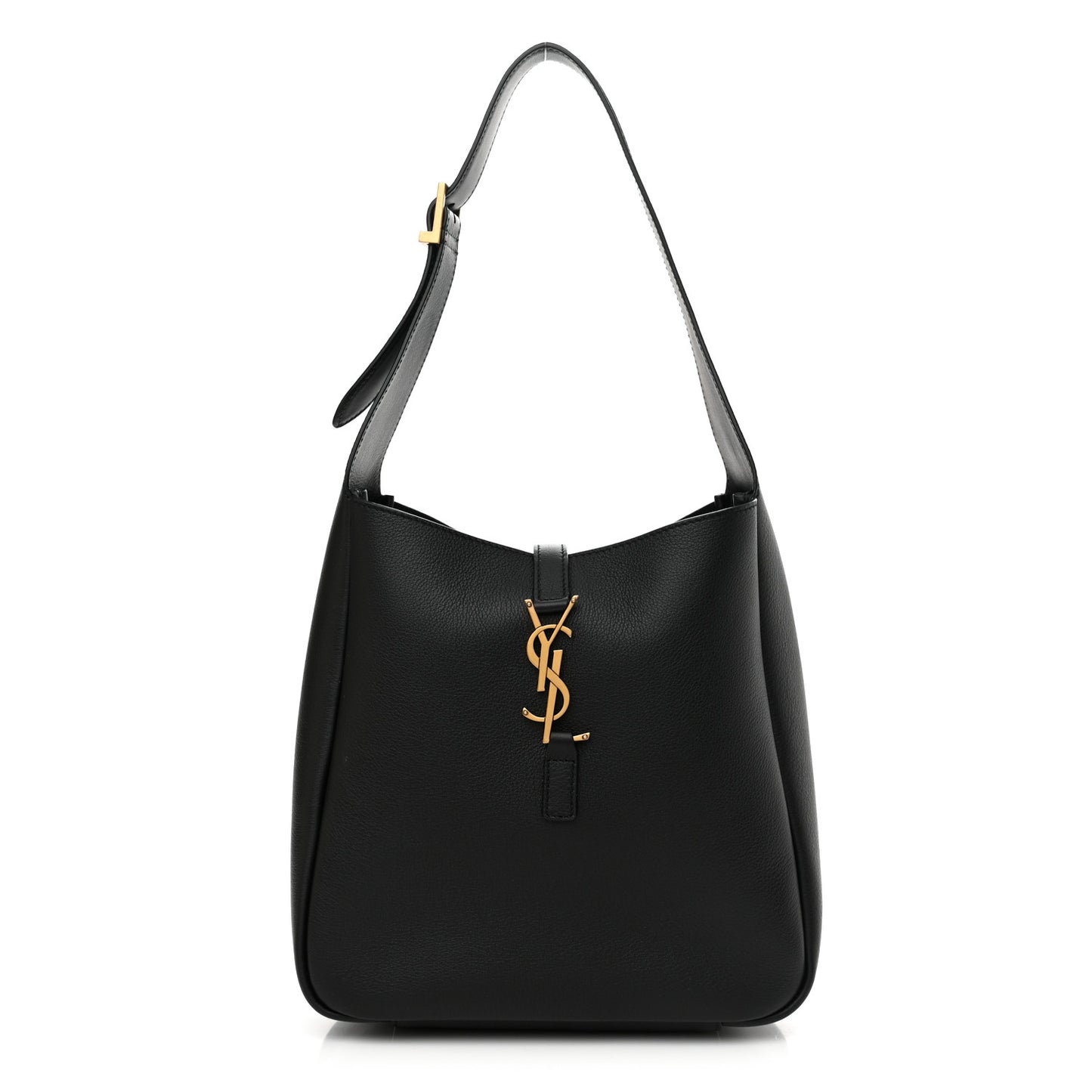 Smooth Calfskin Small Le 5 A 7 Soft Hobo Black