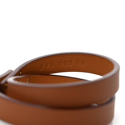 Hermes Swift Kelly Double Tour Bracelet Gold 5 of 6