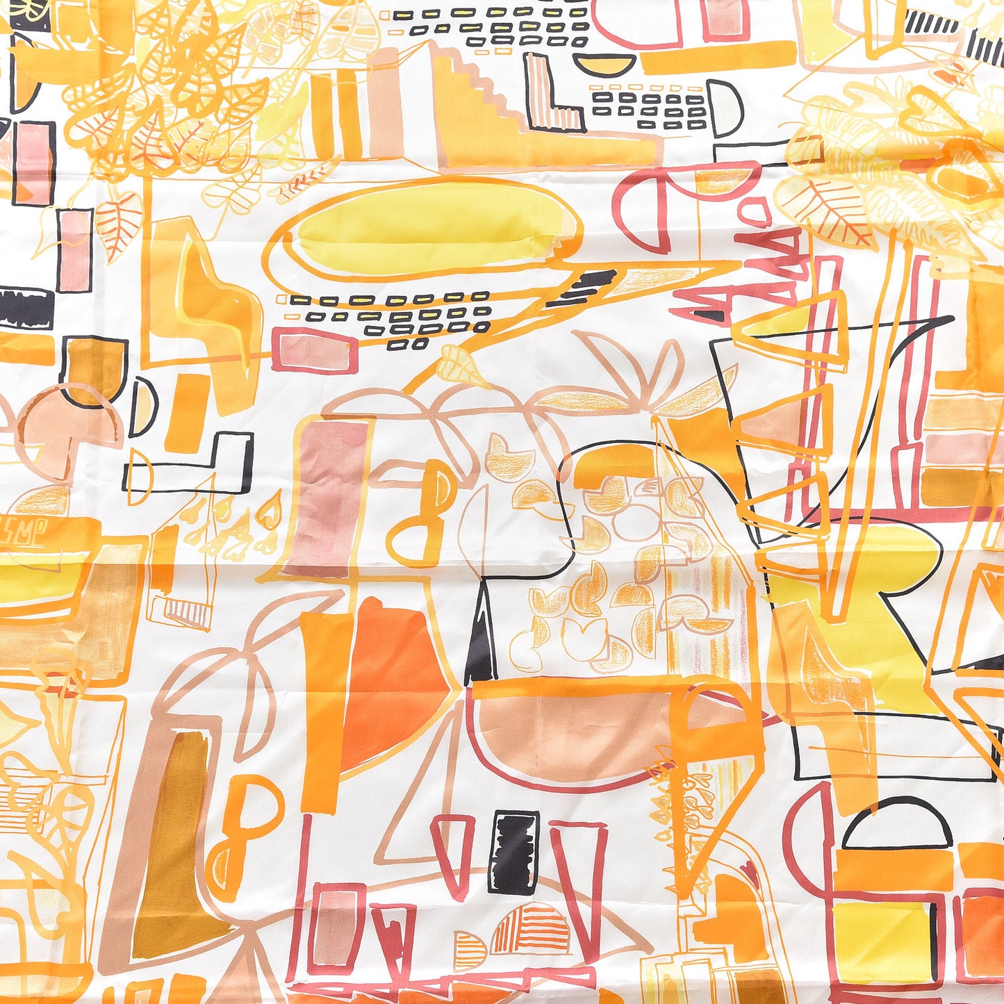 Silk Modernisme Tropical 140 Scarf
