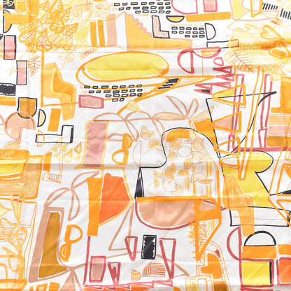 Hermes Silk Modernisme Tropical 140 Scarf 2 of 3