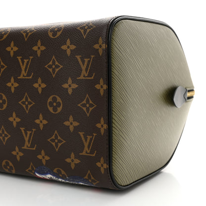 Louis Vuitton Monogram Kabuki Speedy 30 10 of 10