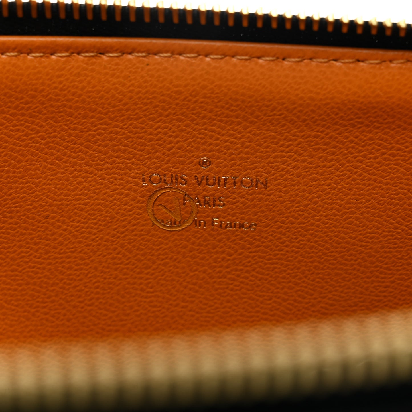 Lambskin Embossed Monogram Coussin MM Black