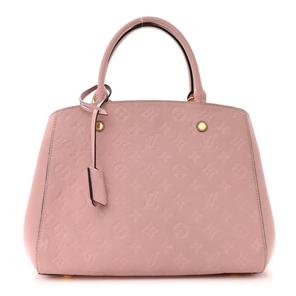 Louis Vuitton Empreinte Montaigne BB Rose Ballerine 1 of 11