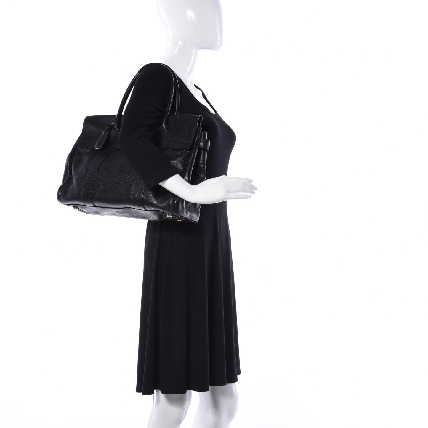 Natural Leather Bayswater Black