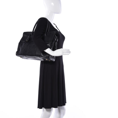 Mulberry Natural Leather Bayswater Black 2 of 11