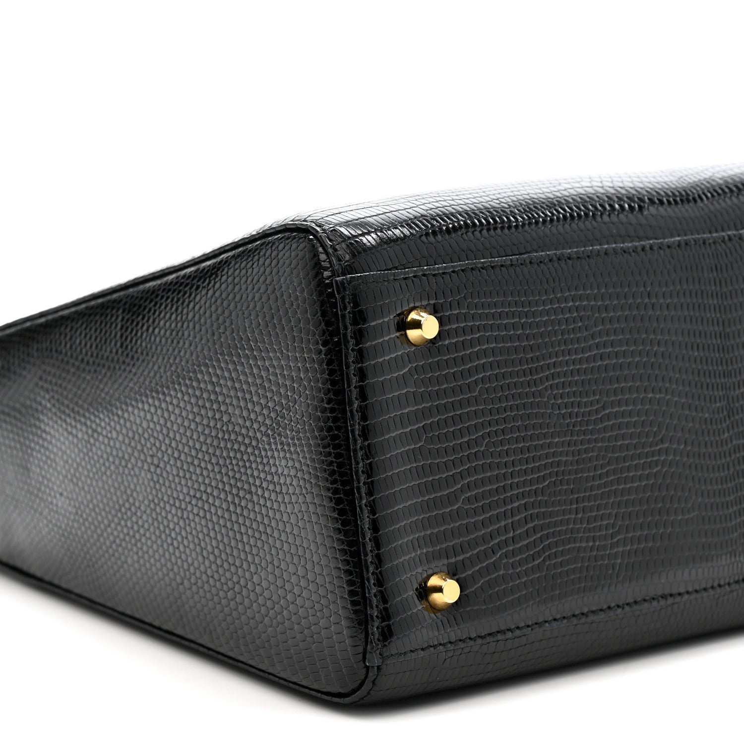 Christian Dior Lizard Medium Lady Dior Black 9 of 12