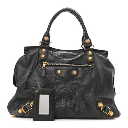 Balenciaga Chevre Giant 21 Gold Hardware RTT Black 1 of 13