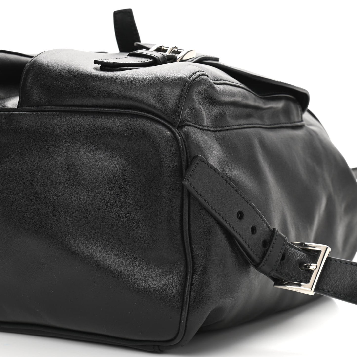 Calfskin Backpack Black