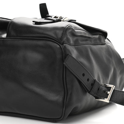 Prada Calfskin Backpack Black 9 of 12