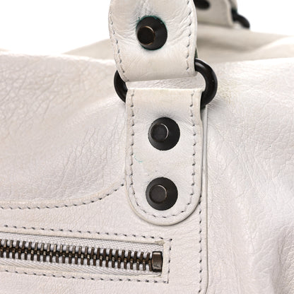 Balenciaga Agneau Classic Hardware Mid Day White 16 of 29