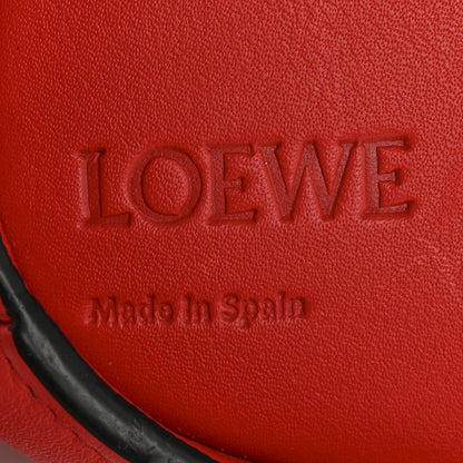 Loewe Calfskin Mini Elephant Crossbody Bag Scarlet Red 6 of 13
