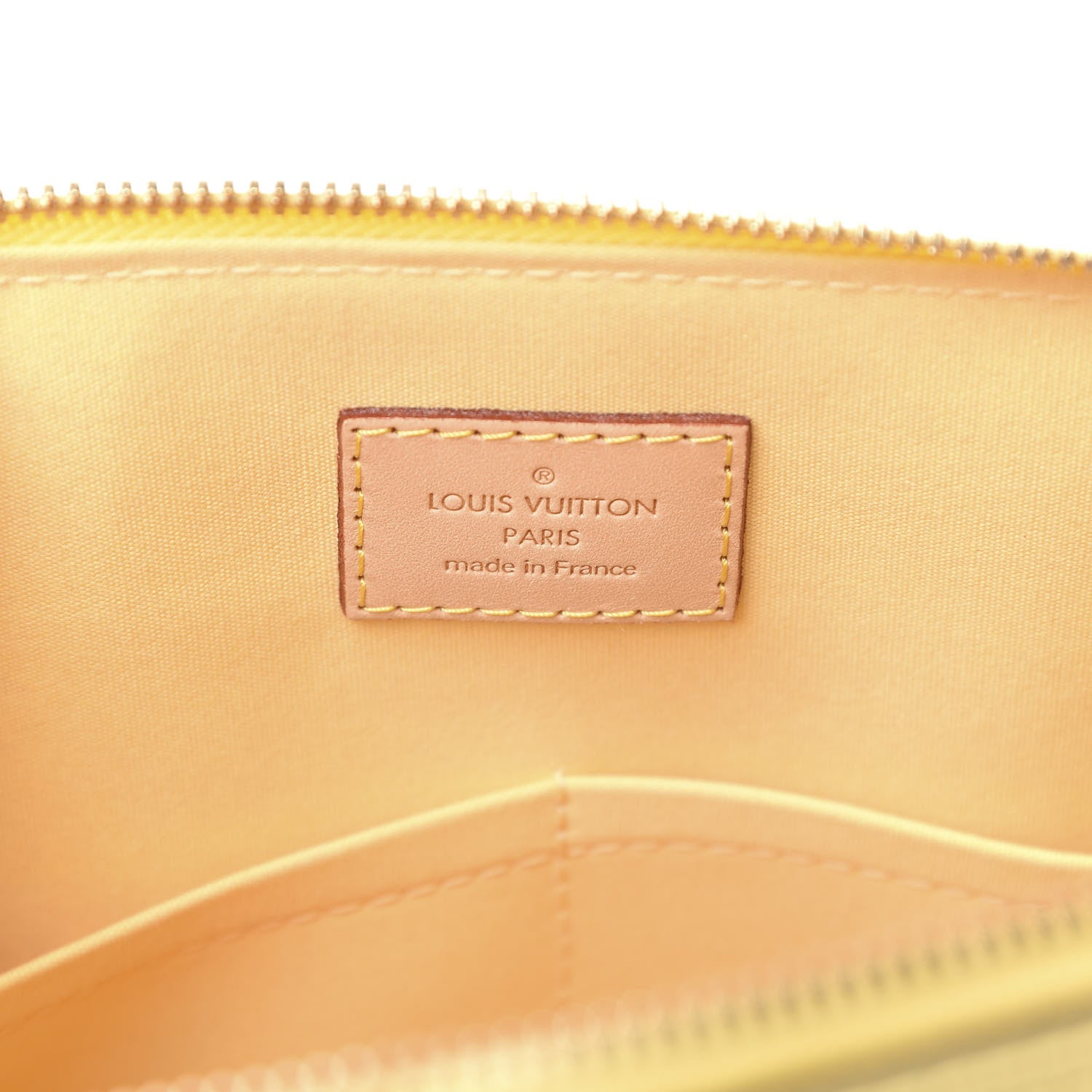 Louis Vuitton Vernis Alma PM Citrine 6 of 14