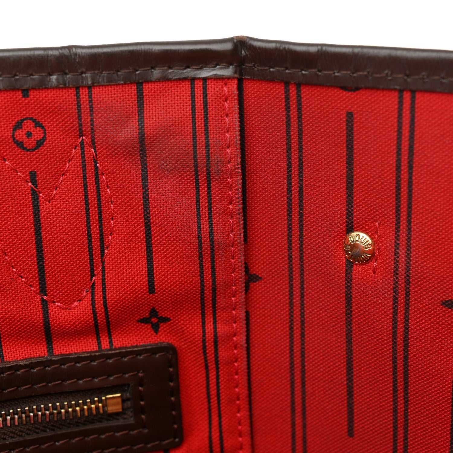 Louis Vuitton Damier Ebene Neverfull MM 14 of 21