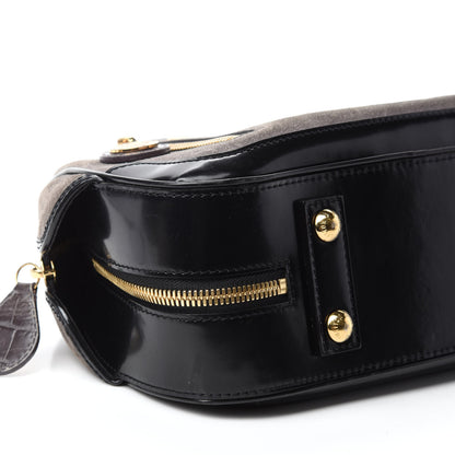 Louis Vuitton Havane Stamped Trunk Bowler PM Gray 6 of 10