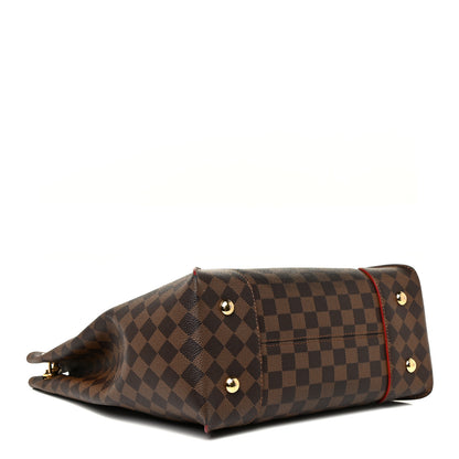 Louis Vuitton Damier Ebene Caissa Hobo Cherry 3 of 17