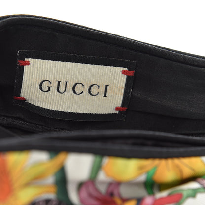 Gucci Silk Floral Snake Print Headband White 4 of 5
