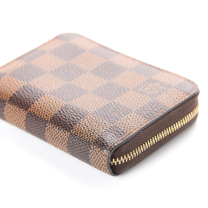 Louis Vuitton Damier Ebene Zippy Coin Purse 6 of 9