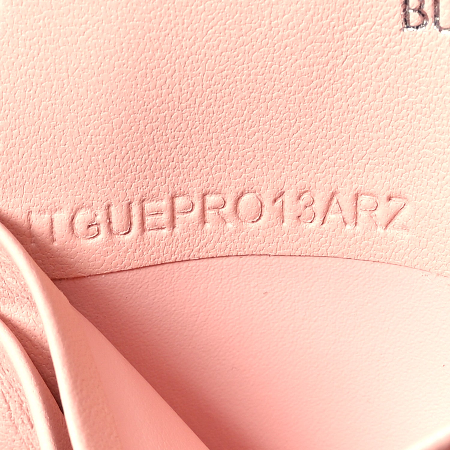 Burberry Grainy Calfskin Chess Card Case Blush 7 of 8