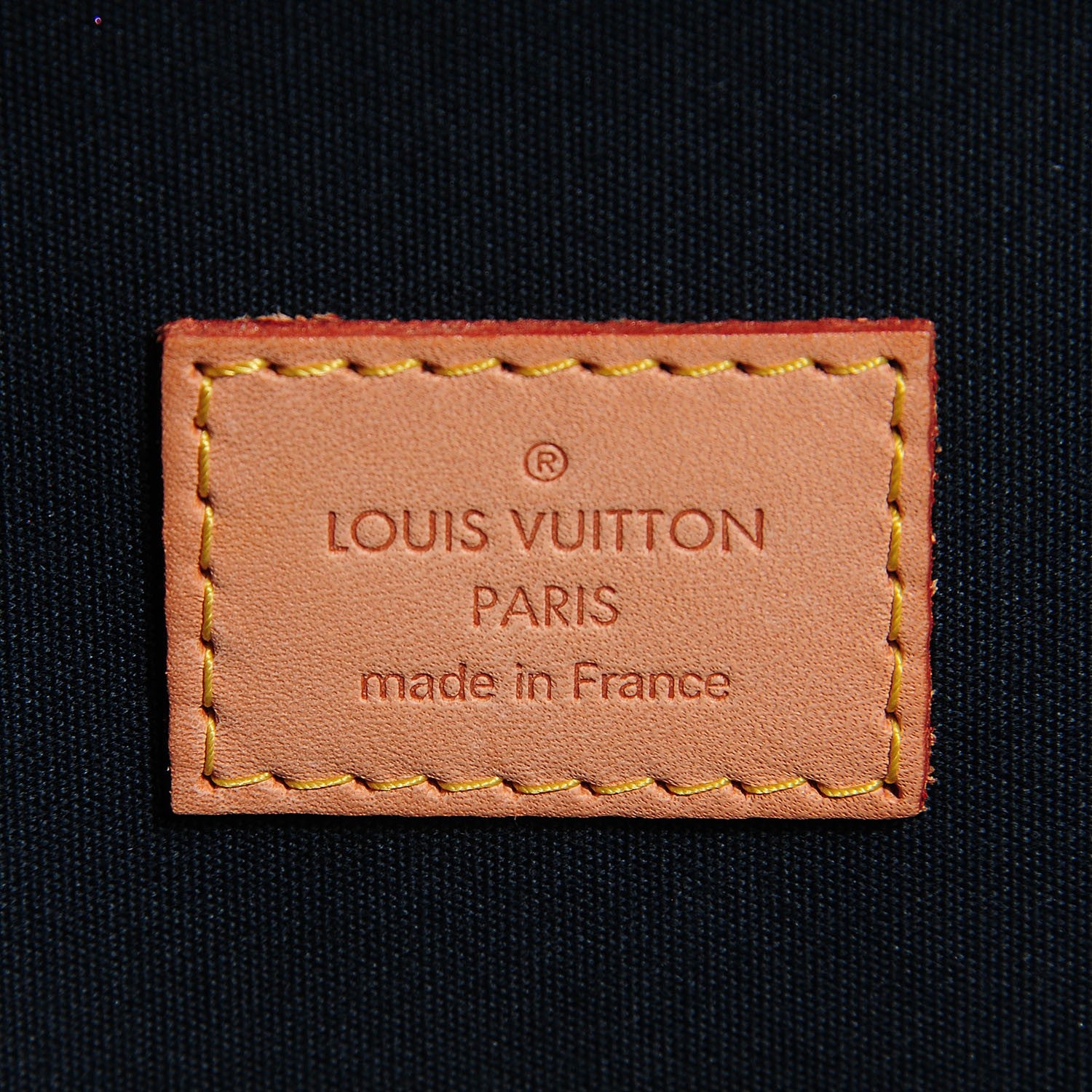 Louis Vuitton Vernis Alma GM Blue Nuit 6 of 7